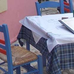 Griechische Tischdecken