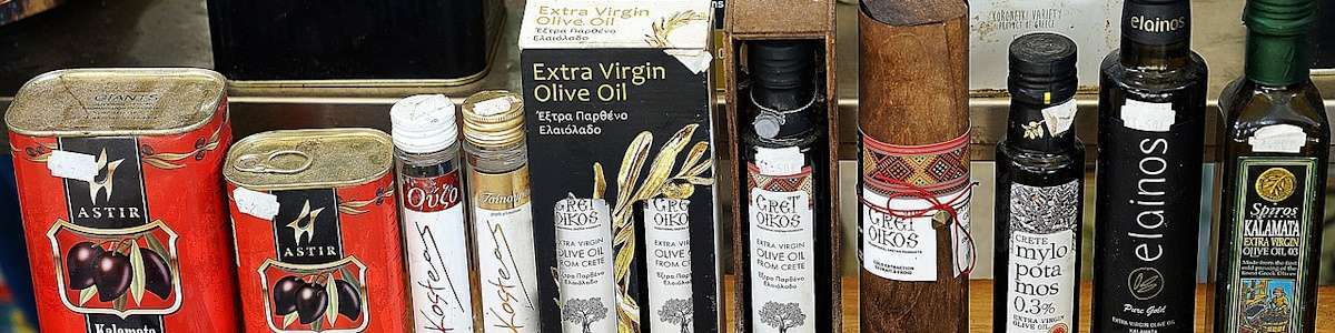 Olivenöl vom griechischen Festland